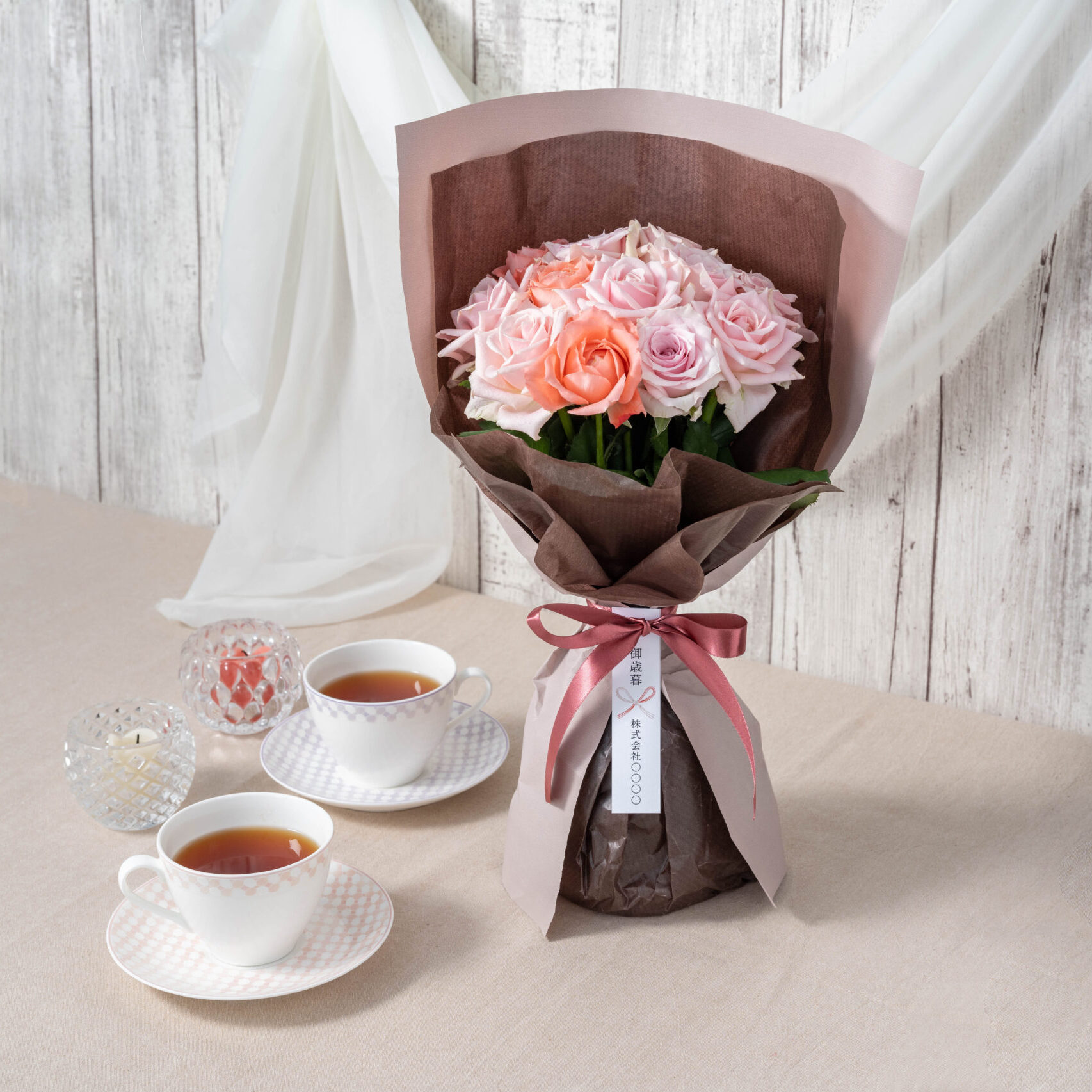 スイートブーケ コスモスのスウィートブーケ - 商品詳細／造花ウェディングブーケの